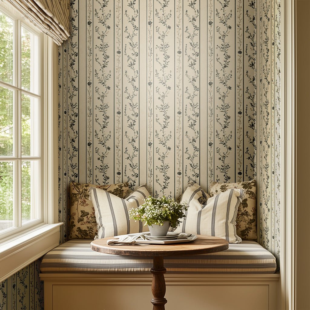 Millicent Wallpaper - Painted Paper