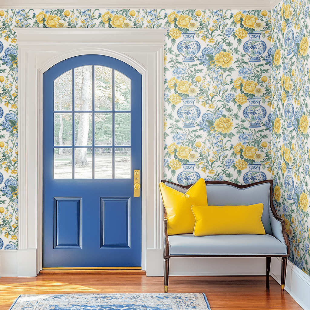Millie Wallpaper - Painted Paper