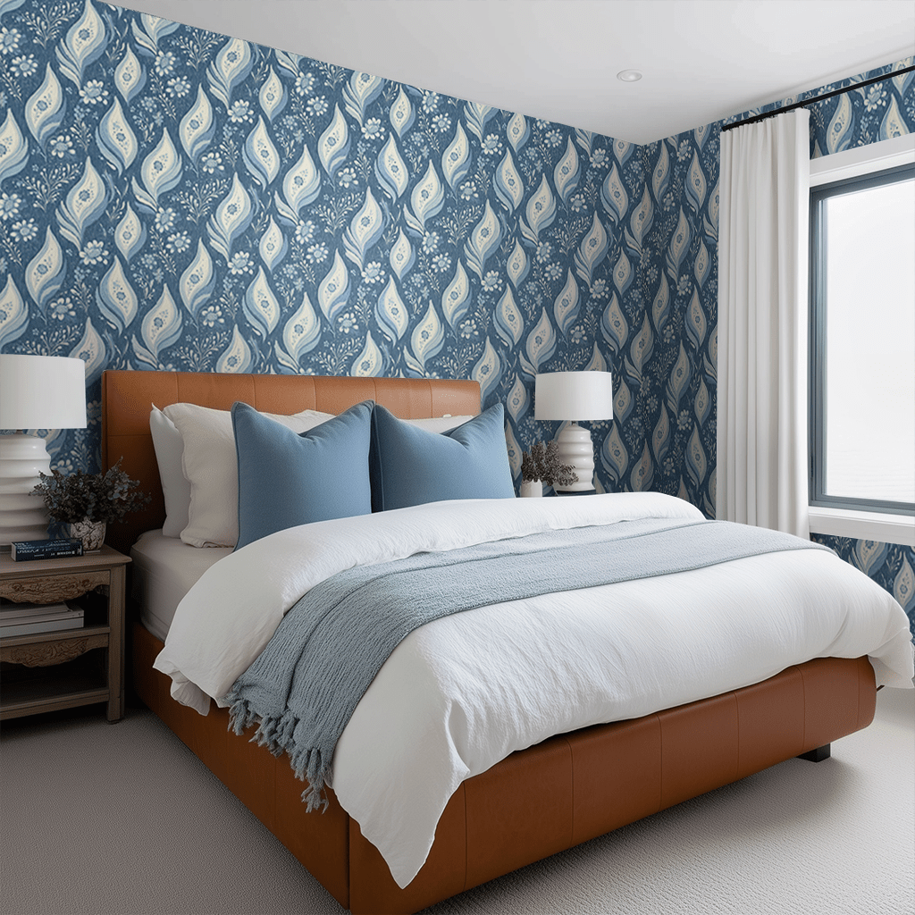 Moonlark Wallpaper - Painted Paper