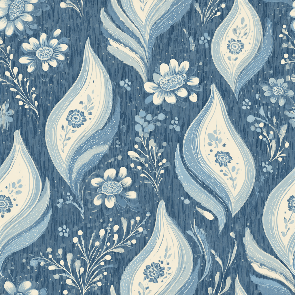 Moonlark Wallpaper - Painted Paper