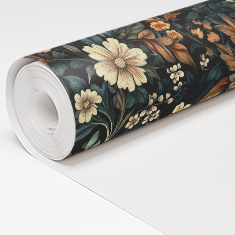 Moonlit Botanica Wallpaper - Painted Paper