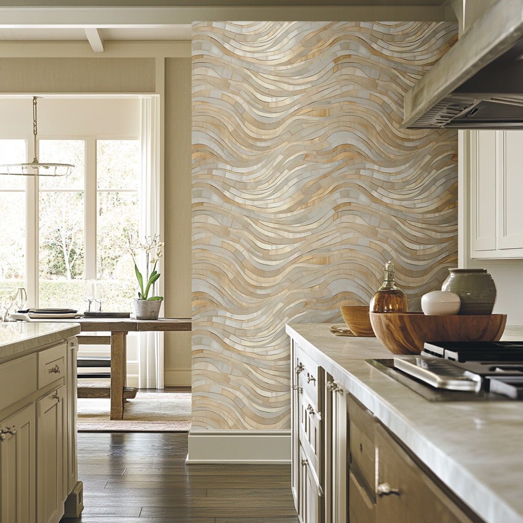 Mosaic Harmony - Painted Paper