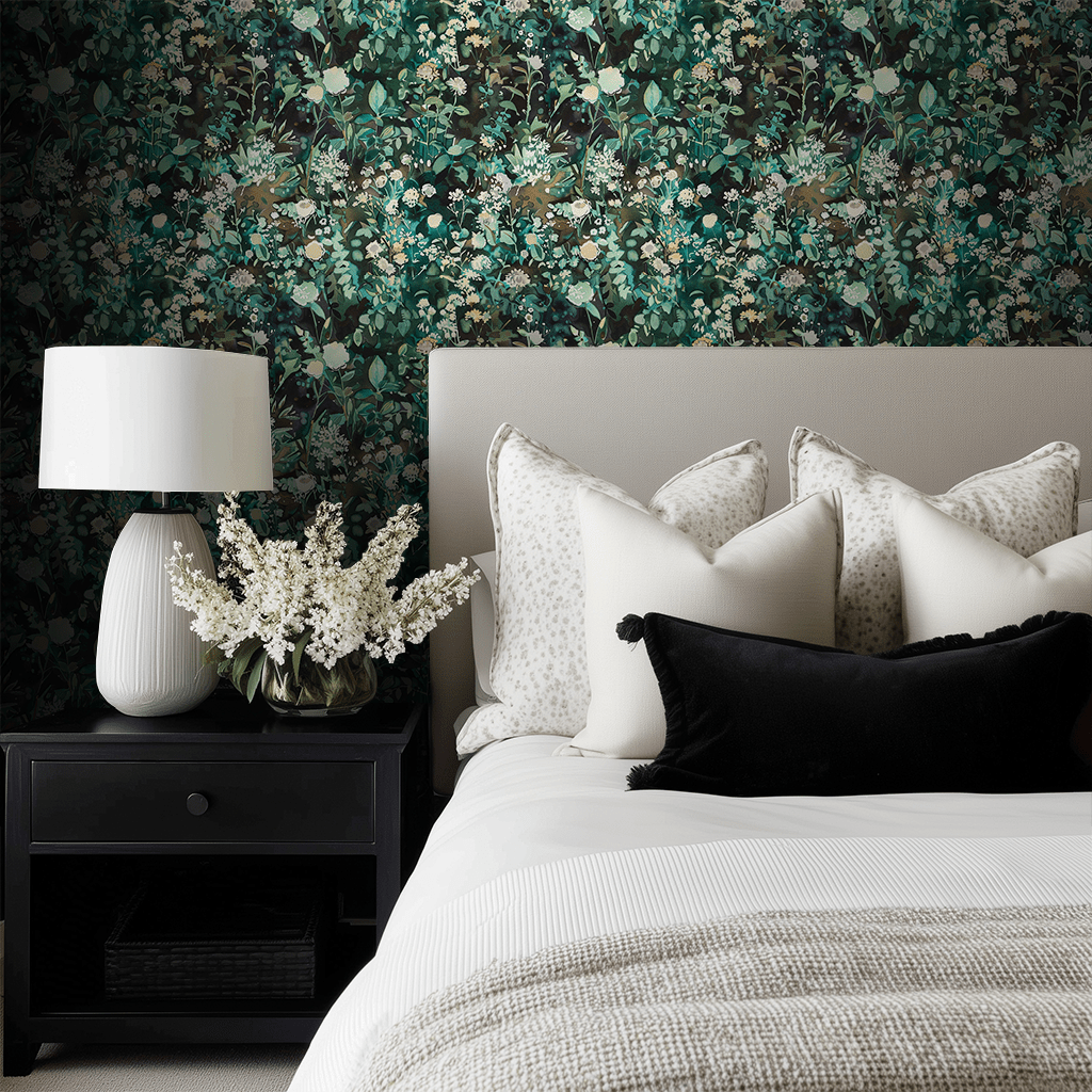 Murphy Blake Floral Wallpaper - Painted Paper