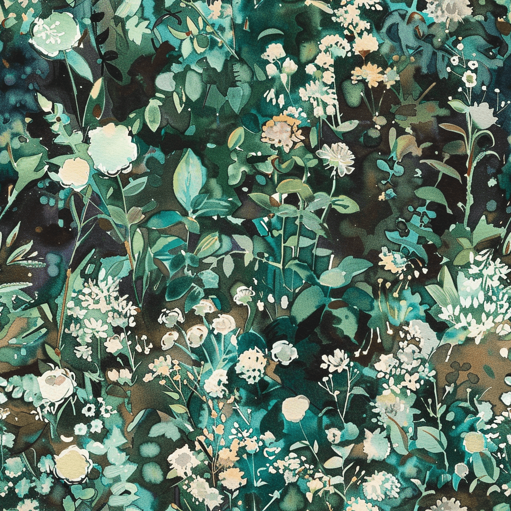 Murphy Blake Floral Wallpaper - Painted Paper