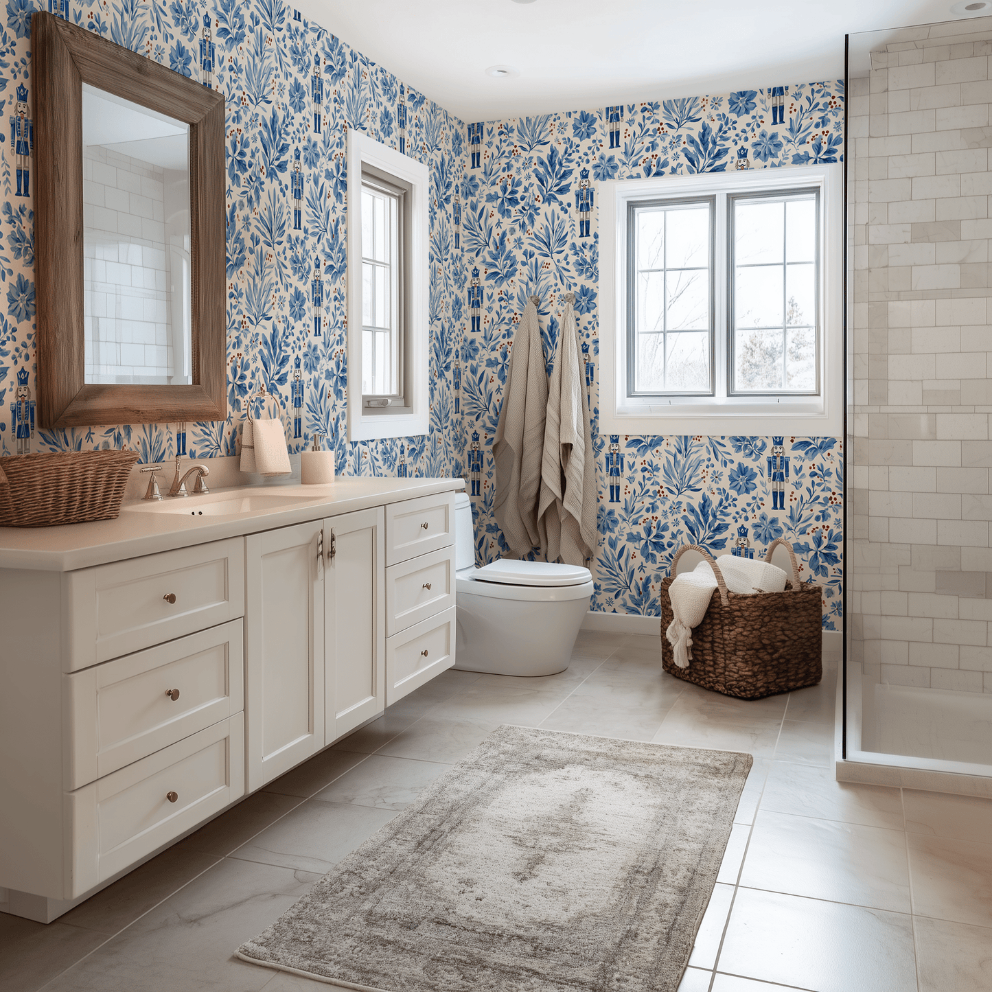 Nutcracker Suite Wallpaper - Painted Paper