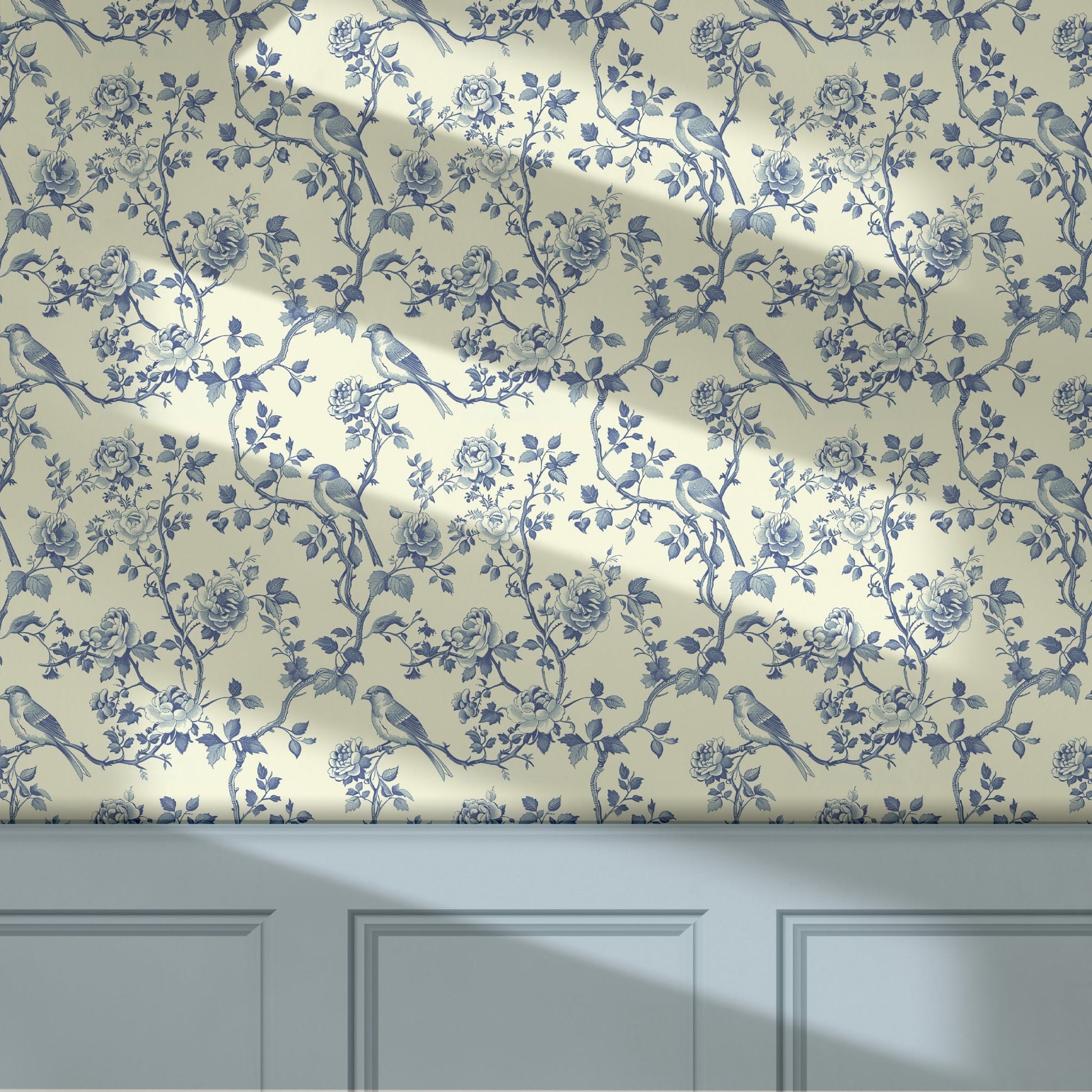 Oona Wallpaper - Painted Paper