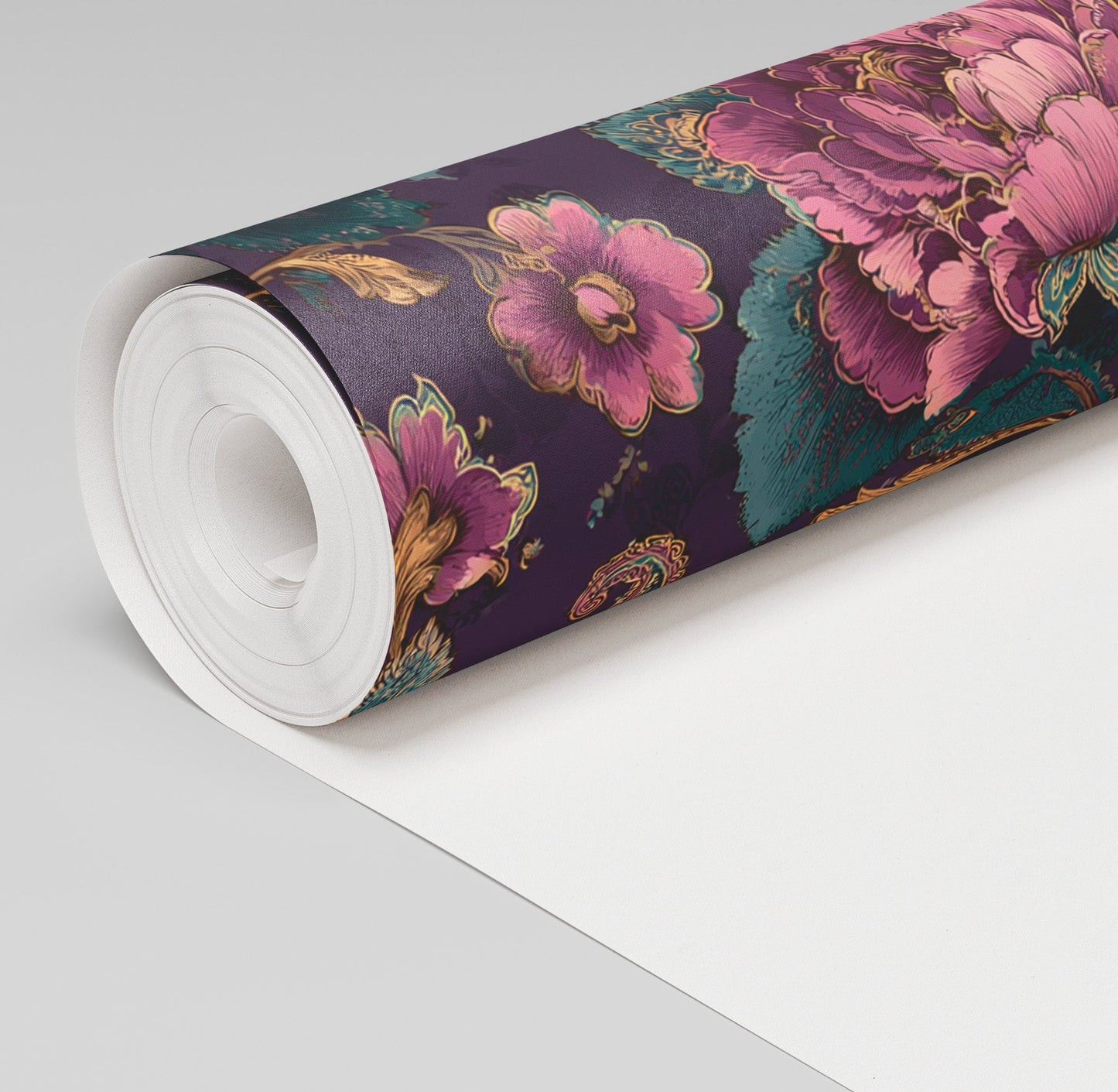 Opal Bloom Wallpaper - Painted Paper