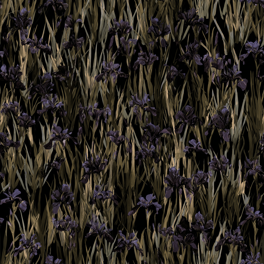 Ozark Nocturne Wallpaper - Painted Paper