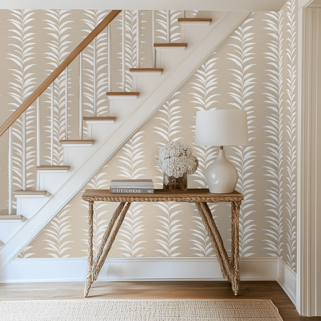 Palmetto Wallpaper - Painted Paper