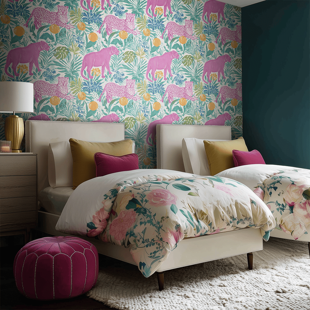 Panthère Wallpaper - Painted Paper