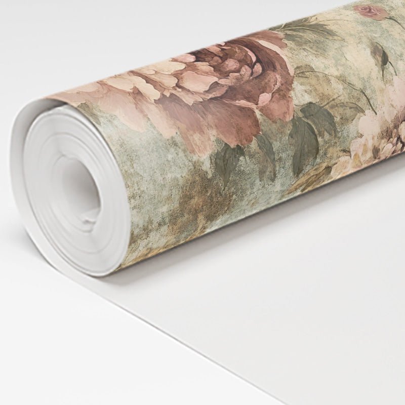 Peony Whispers - Painted Paper
