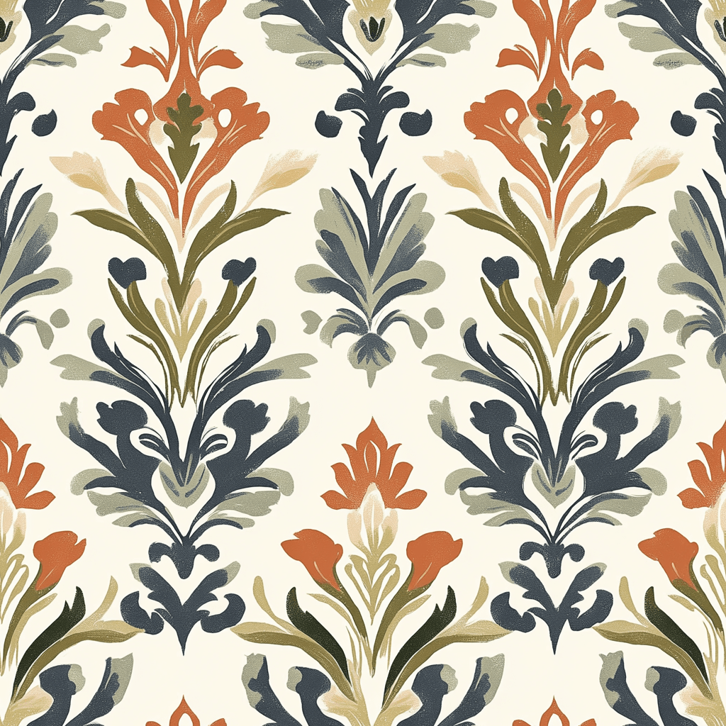 Regal Rustwood Wallpaper - Painted Paper