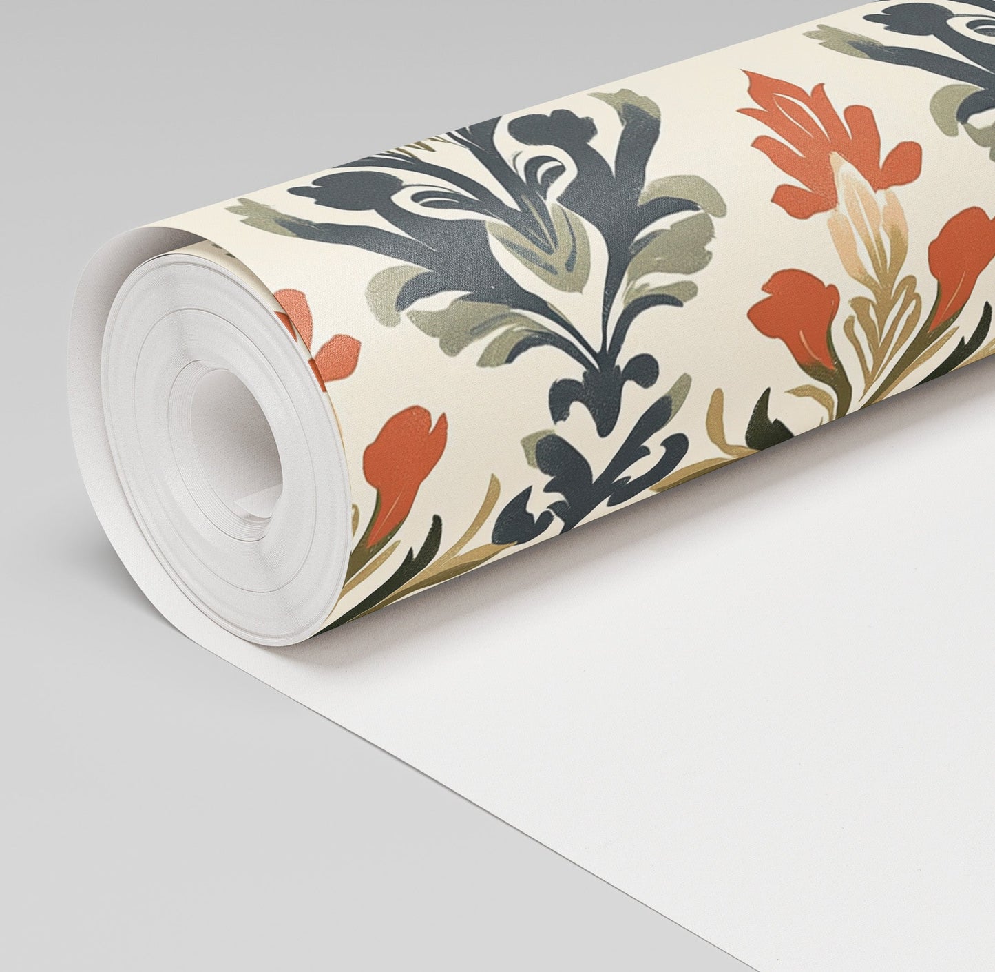 Regal Rustwood Wallpaper - Painted Paper