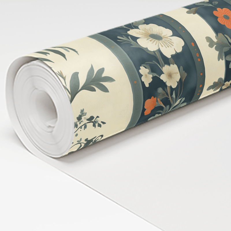 Regal Wildflower Wallpaper - Painted Paper