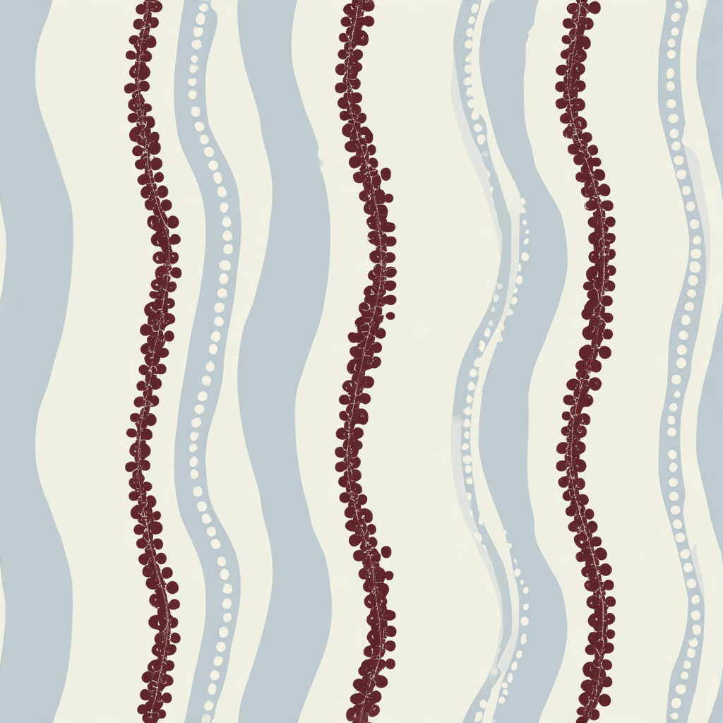 Riviera Stripe Wallpaper - Painted Paper
