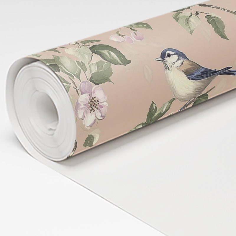Robin's Bloom - Painted Paper