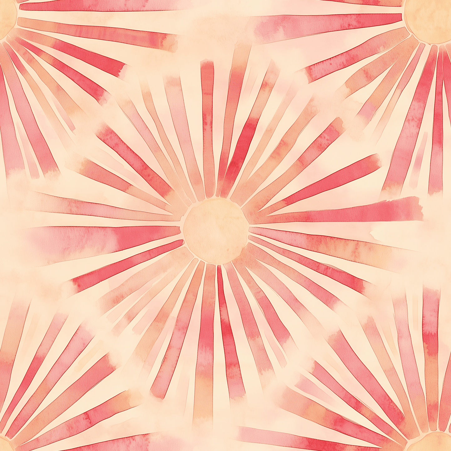 Rose Glow - Painted Paper
