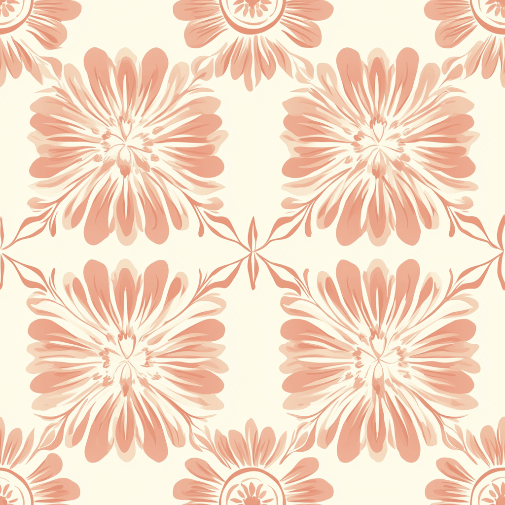 Rosette Sun - Painted Paper