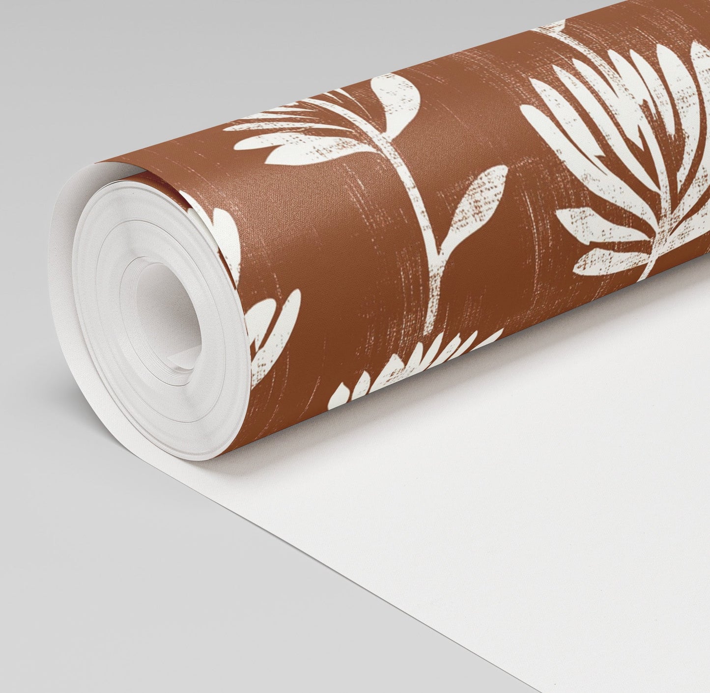Rust Blossom Wallpaper - Painted Paper