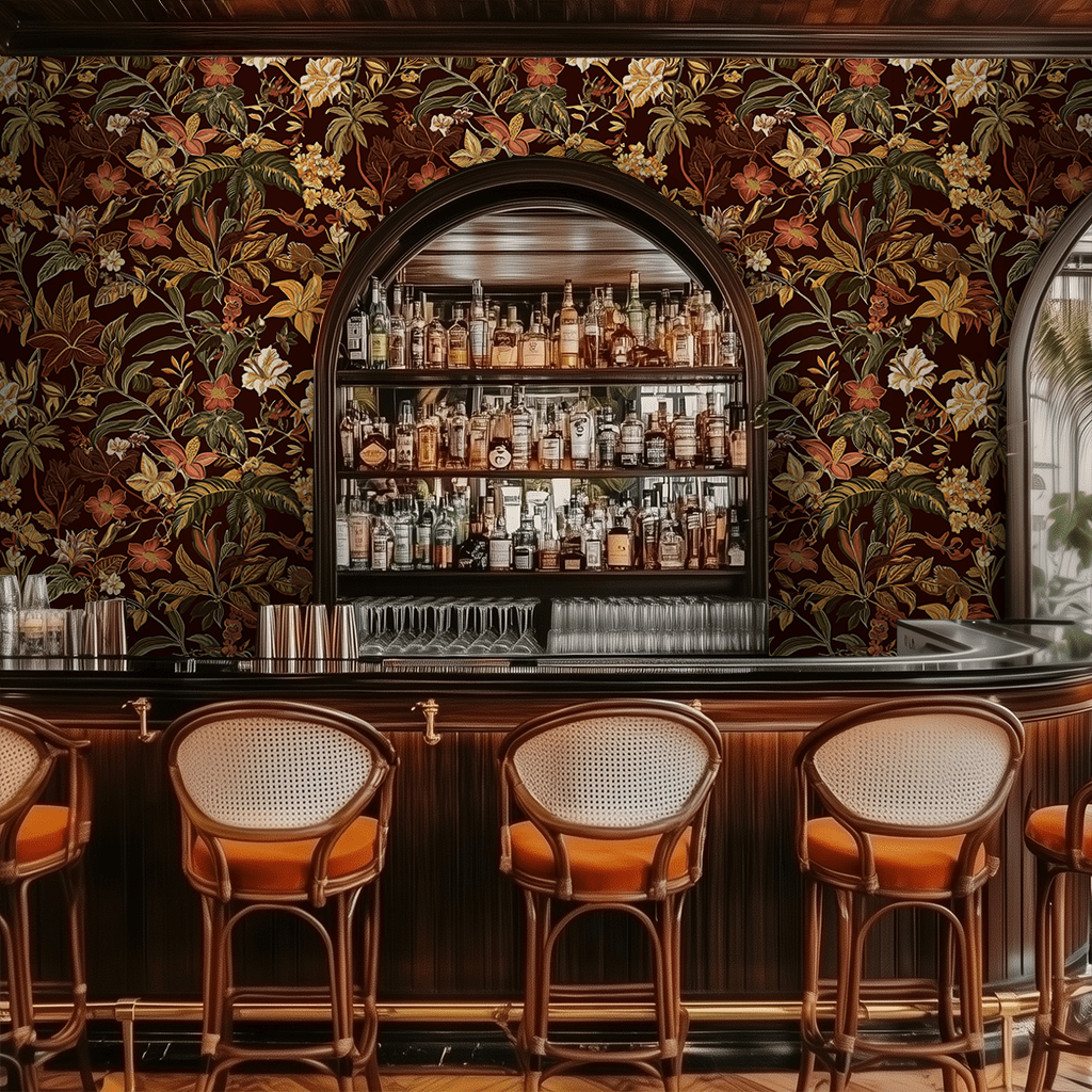 Rustica Tropic Wallpaper - Painted Paper