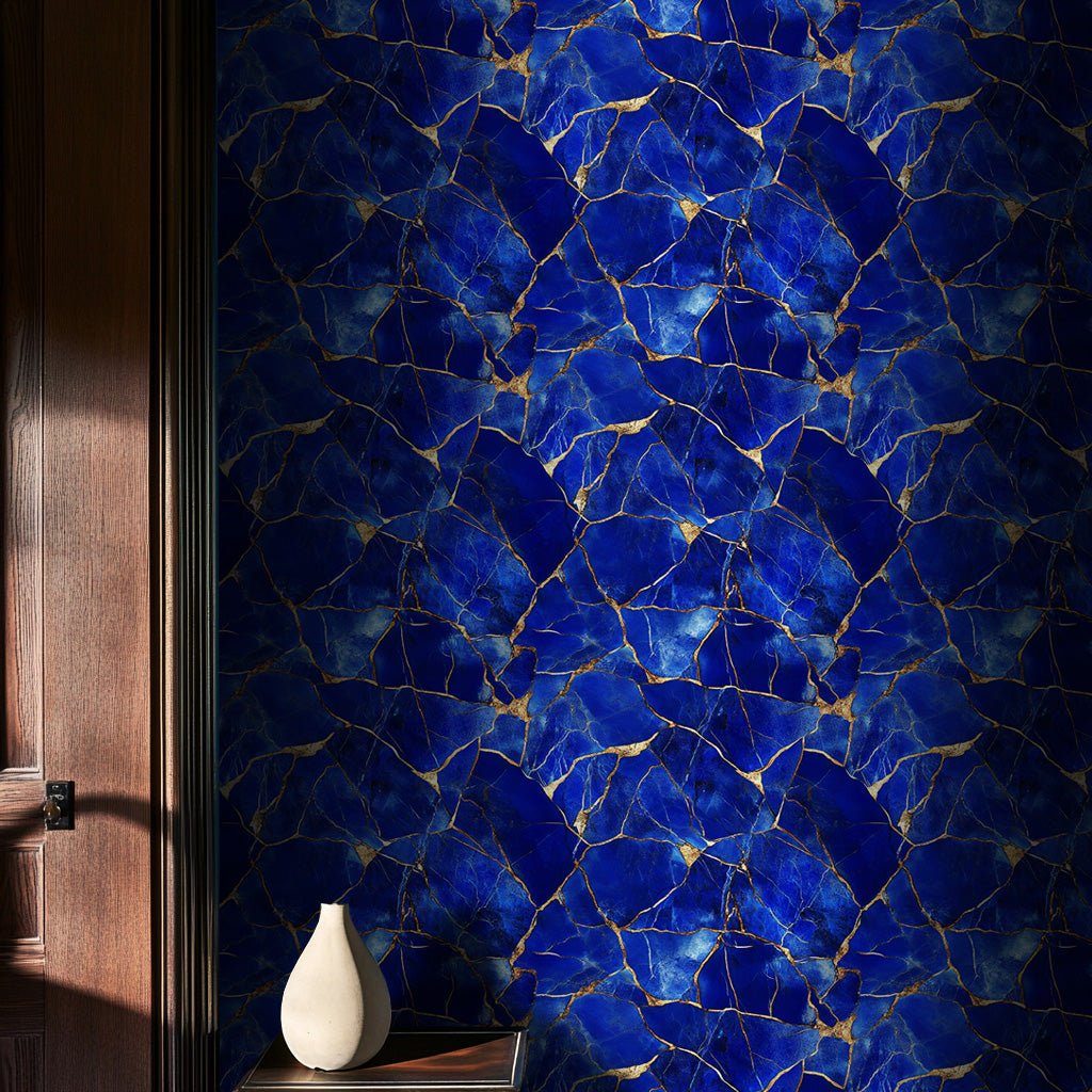 Sapphira Wallpaper - Painted Paper
