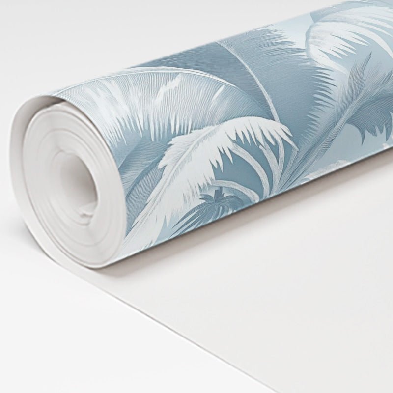 Serene Palm Wallpaper - Painted Paper