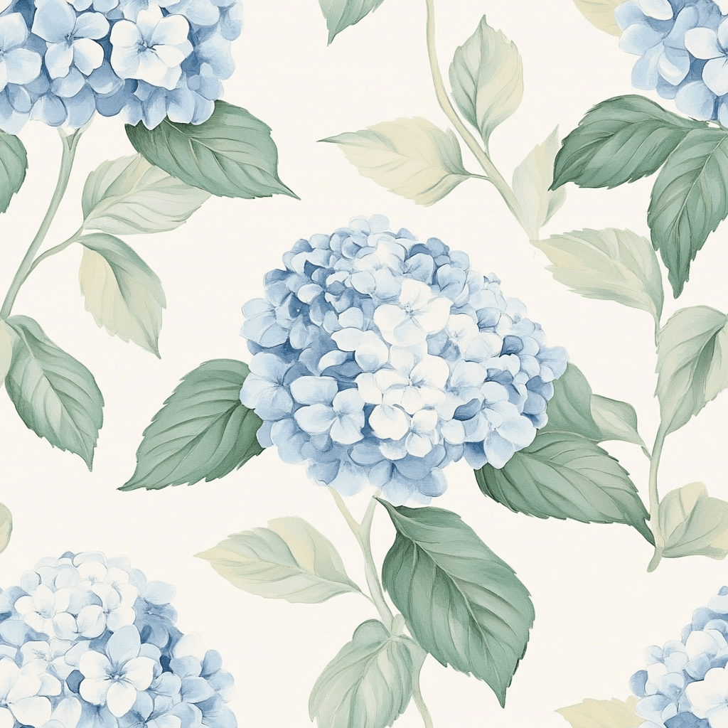 Skylark Bloom Wallpaper - Painted Paper