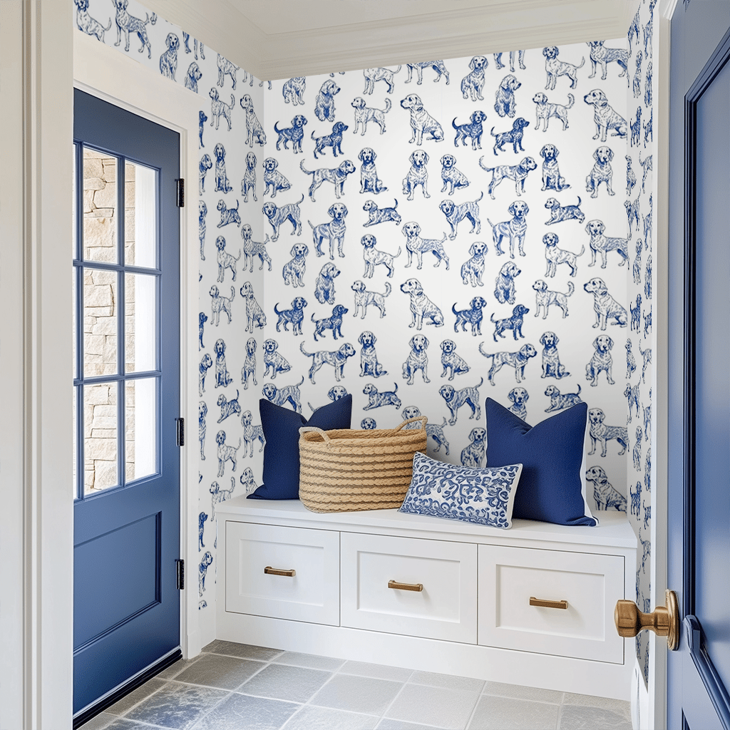 Snout & About Wallpaper - Painted Paper