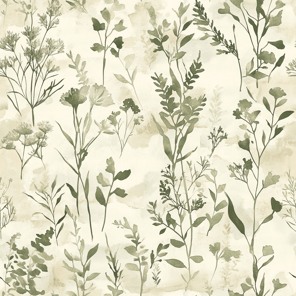 Soft Wilds Wallpaper - Painted Paper