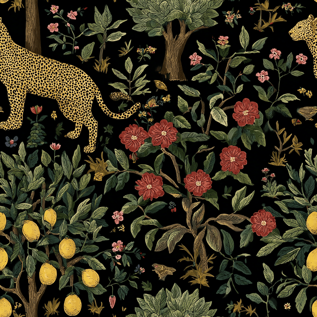 Solstice Safari Wallpaper - Painted Paper