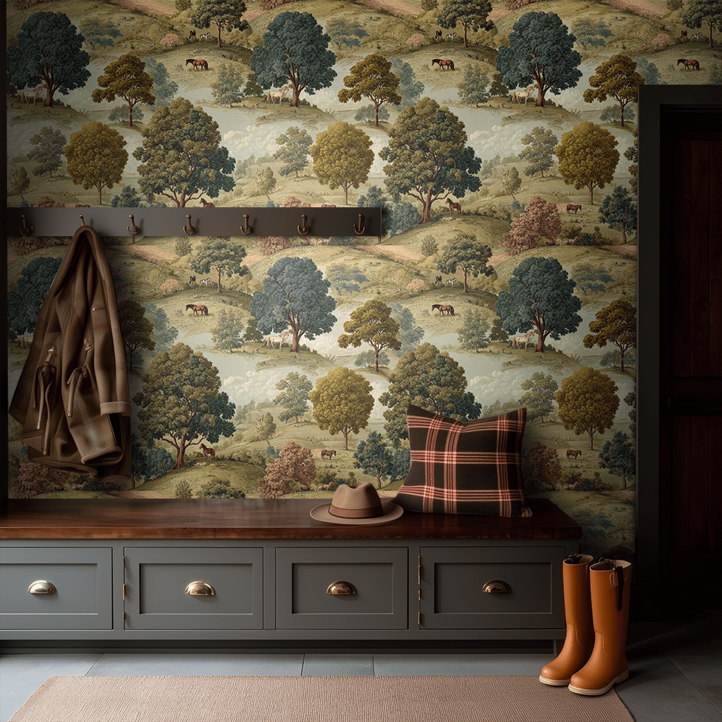 Sullivan Wallpaper - Painted Paper