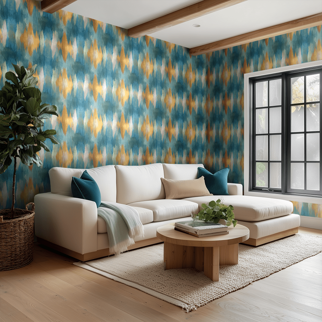 Sunset Regalia Wallpaper - Painted Paper