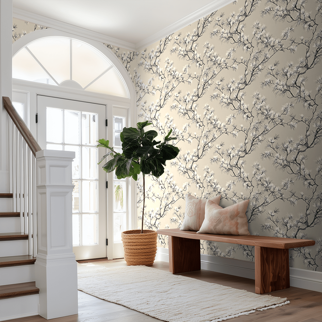 Thalora Wallpaper - Painted Paper