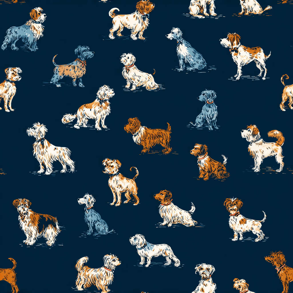The Pack Wallpaper - Painted Paper