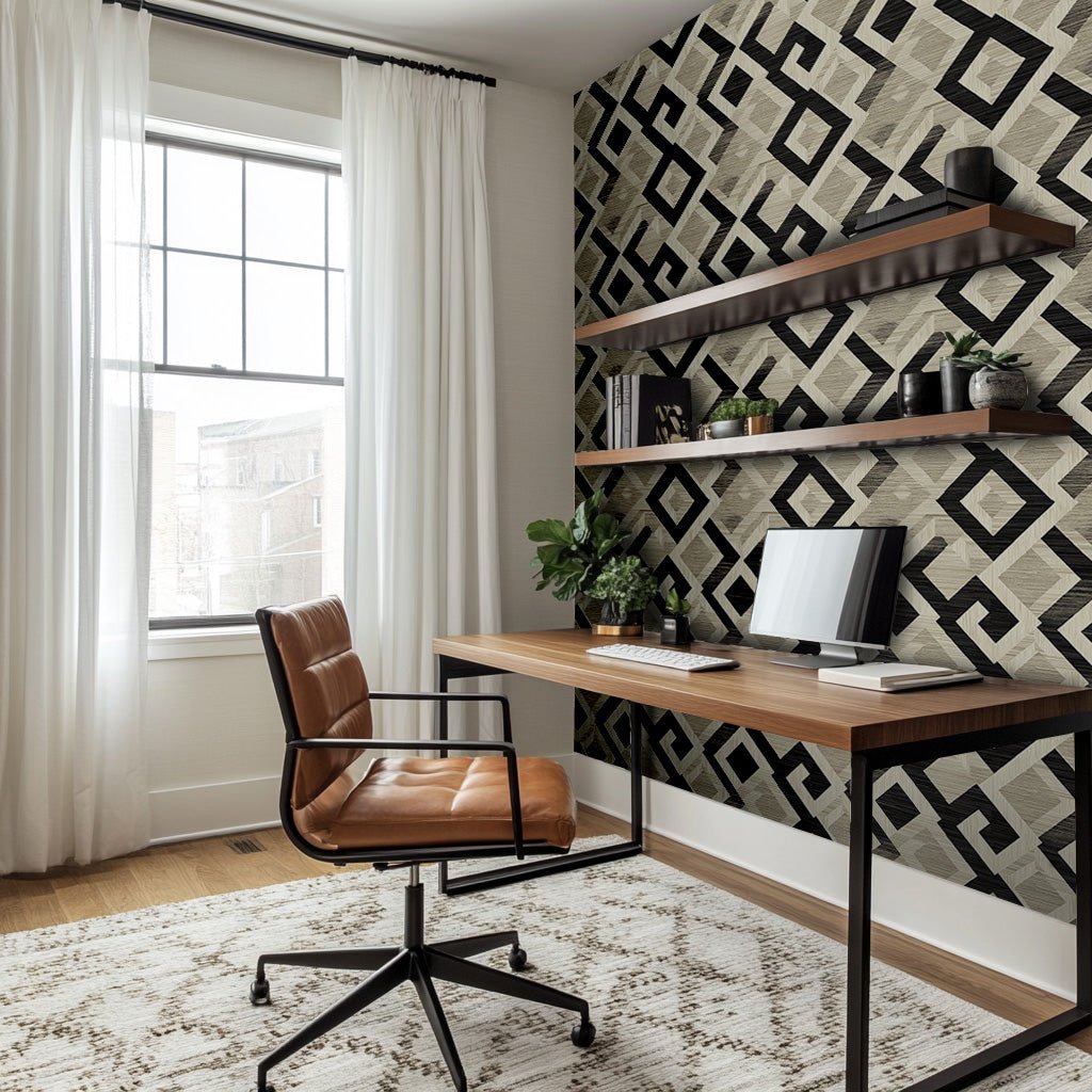 Theron Wallpaper - Painted Paper
