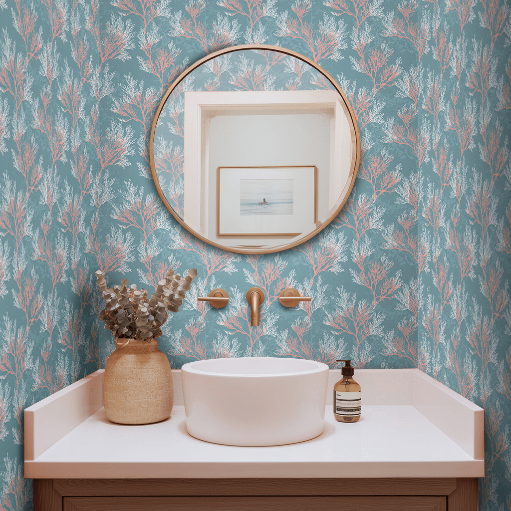 Tidepool Wallpaper - Painted Paper