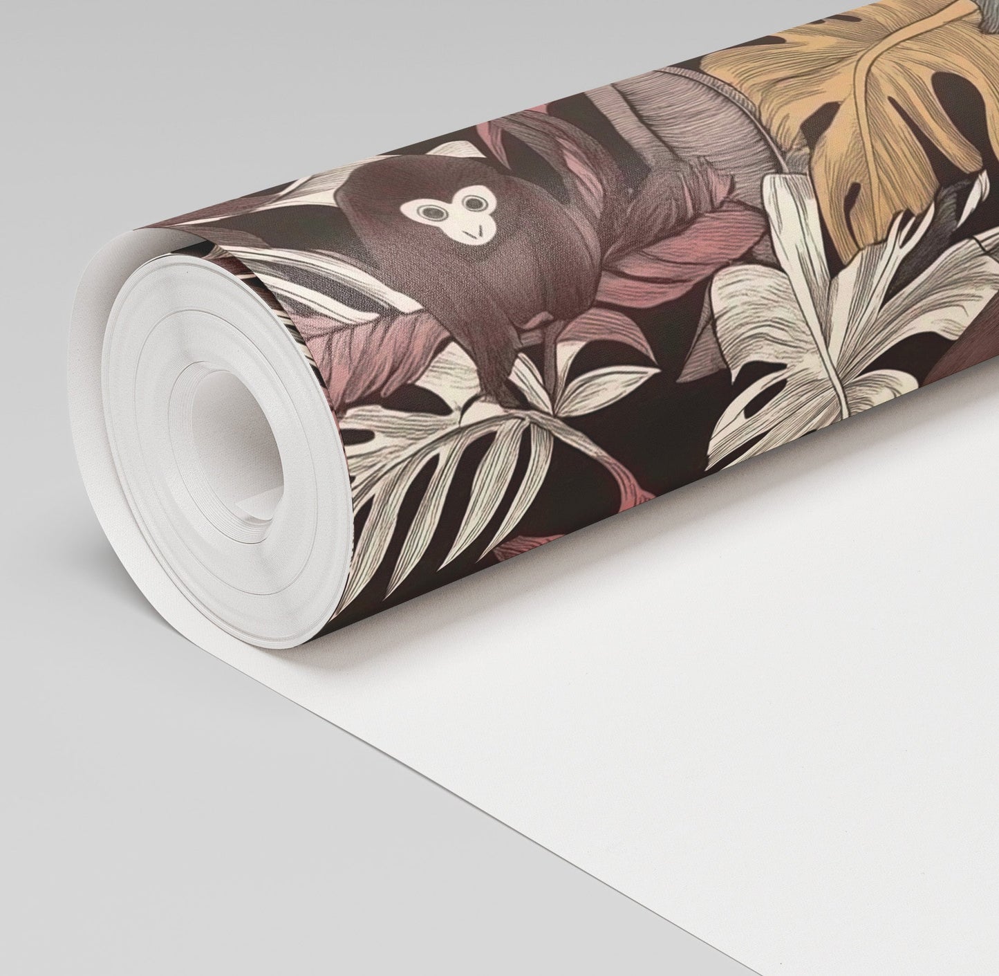 Tiki Fig Wallpaper - Painted Paper