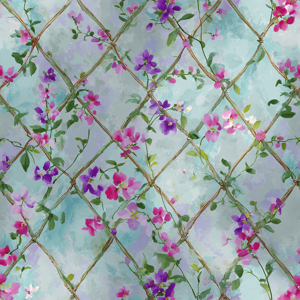 Trellaire Wallpaper - Painted Paper