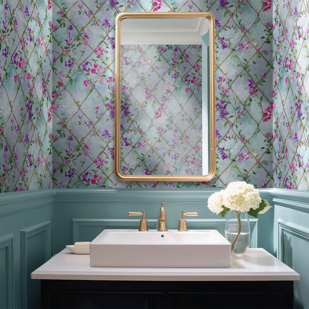 Trellaire Wallpaper - Painted Paper