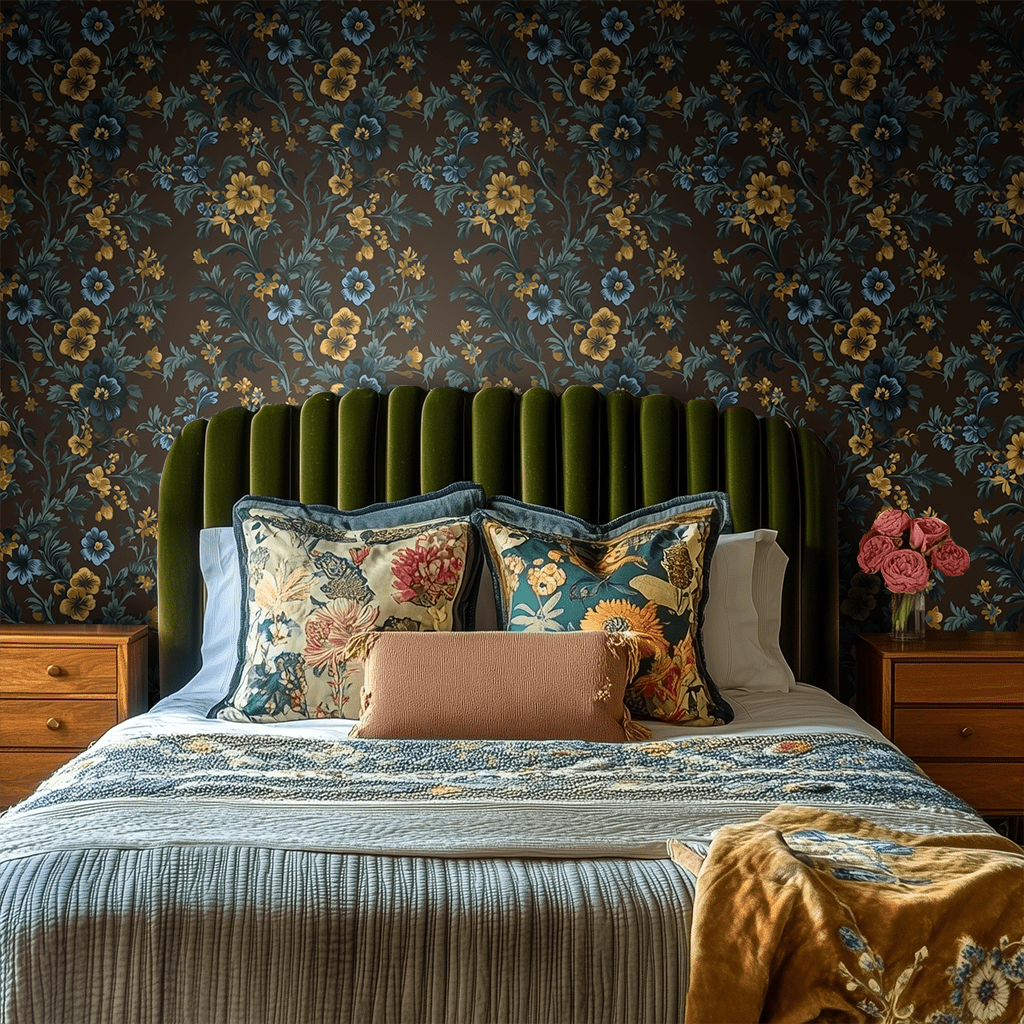 Vesperine Wallpaper - Painted Paper