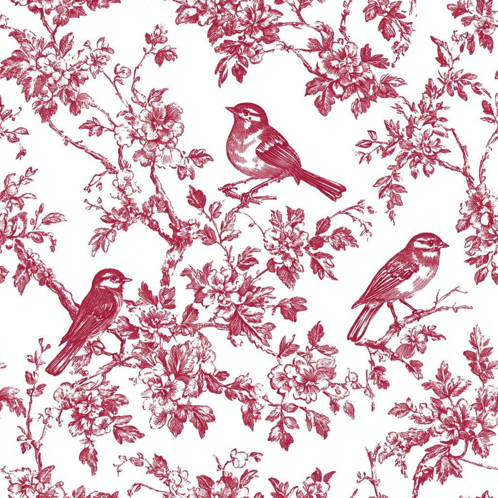 Vintage Songbird - Painted Paper