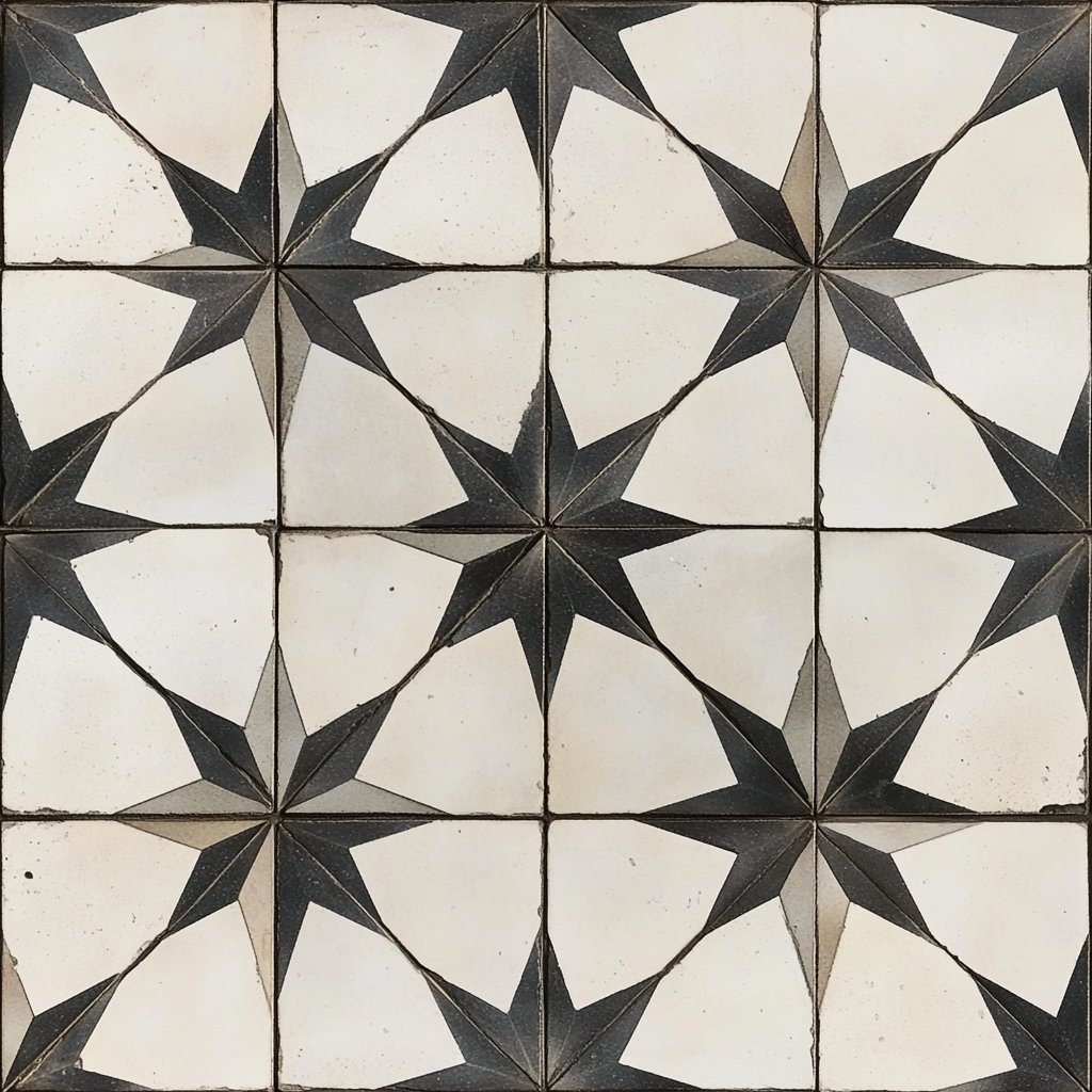 VIntage Star - Painted Paper