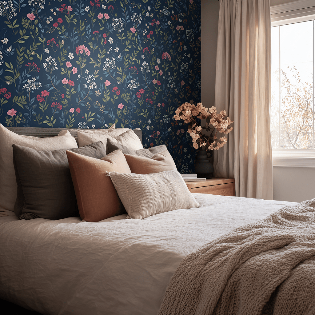 Wilding Bloom Wallpaper - Painted Paper