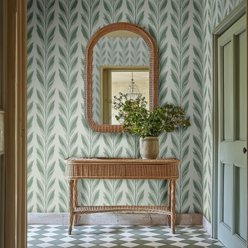Willow Breeze Wallpaper - Painted Paper