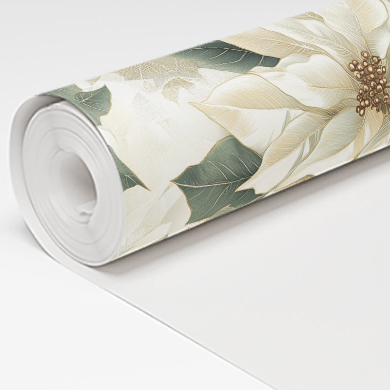 Winter Bloom - Painted Paper