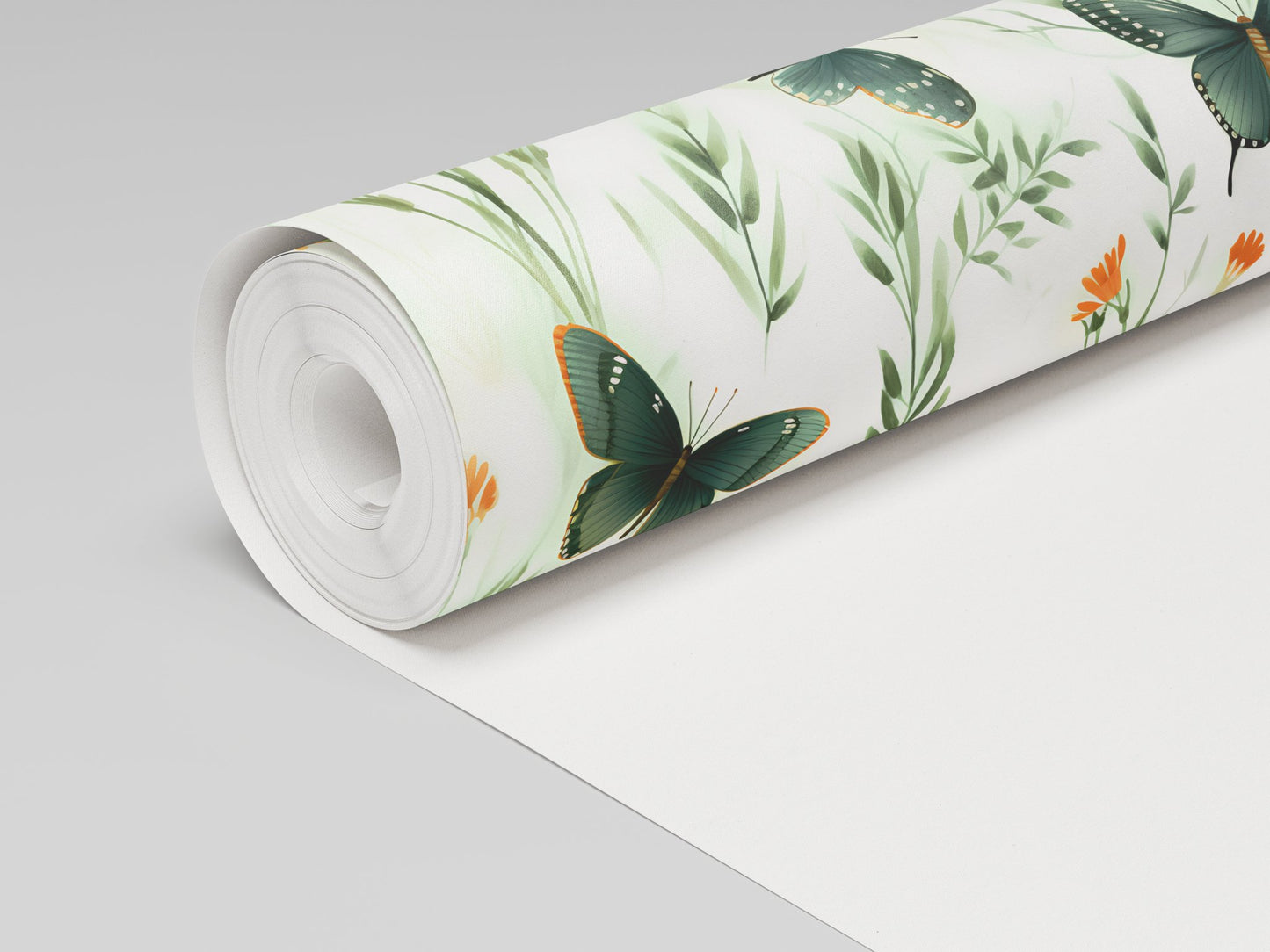 Arabella Butterfly Wallpaper - Painted Paper
