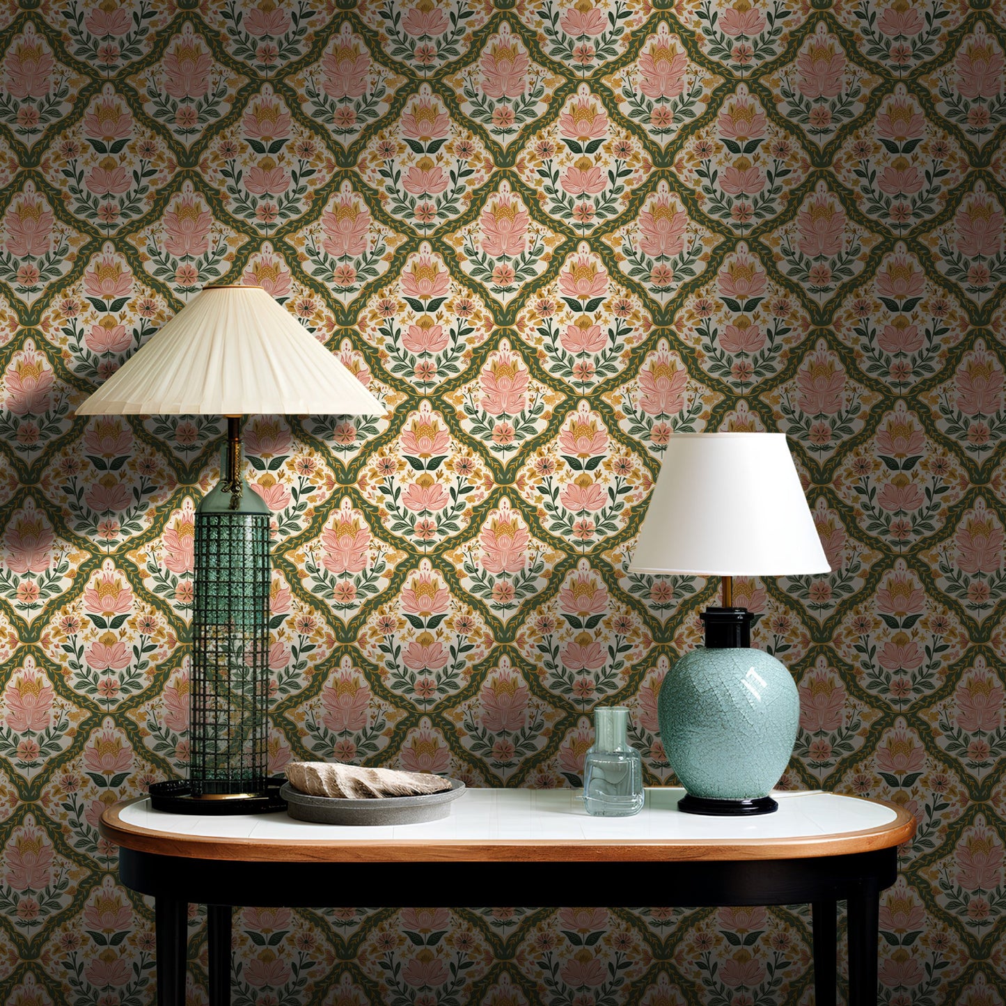 Asher Lee Wallpaper - Painted Paper