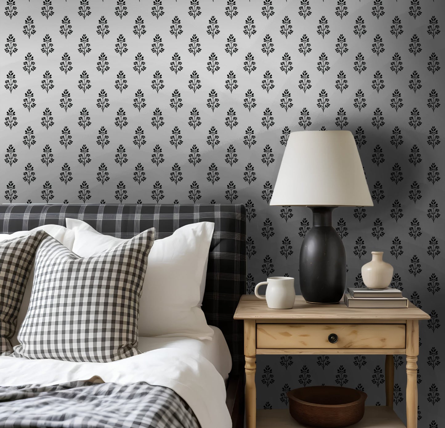 Frances Floral Wallpaper - Painted Paper