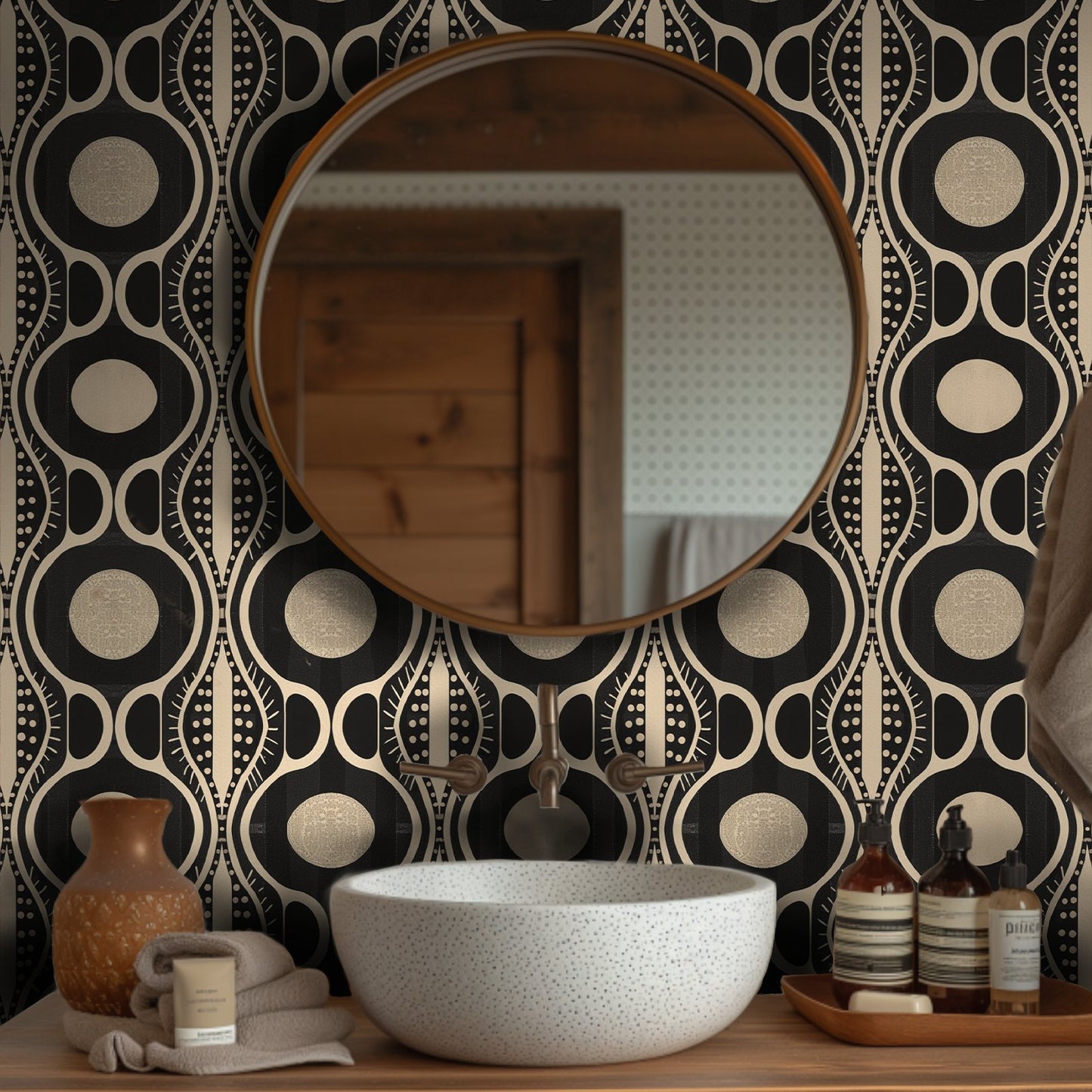 Grady Wallpaper - Painted Paper
