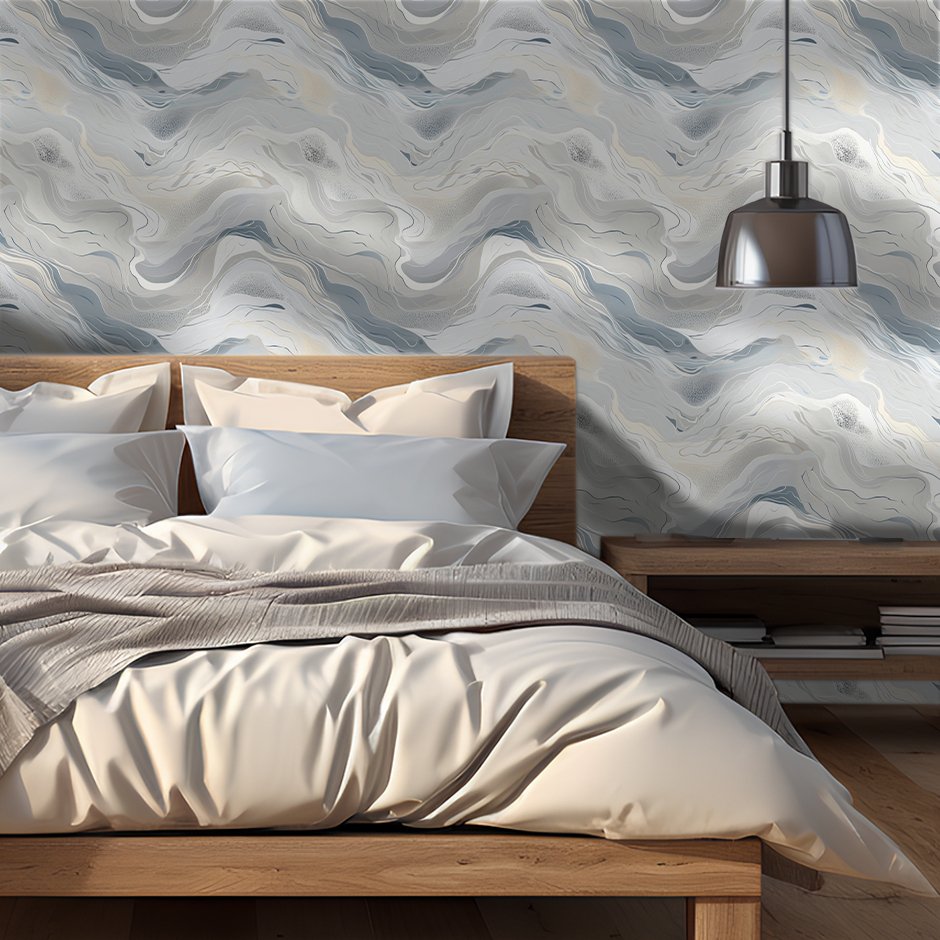 Hartwell Abstract Wallpaper - Painted Paper